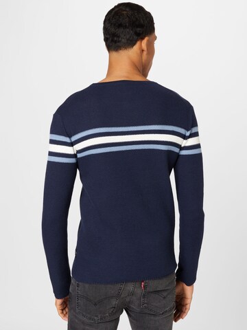 Pullover 'BOOKING' di Key Largo in blu