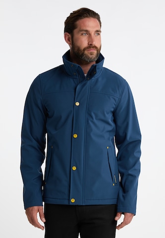 Schmuddelwedda Toiminnallinen takki värissä sininen: edessä