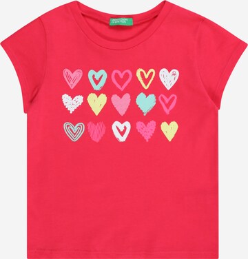 UNITED COLORS OF BENETTON Bluser & t-shirts i pink: forside