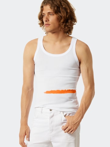SCHIESSER Onderhemd 'Friedrich' in Wit: voorkant