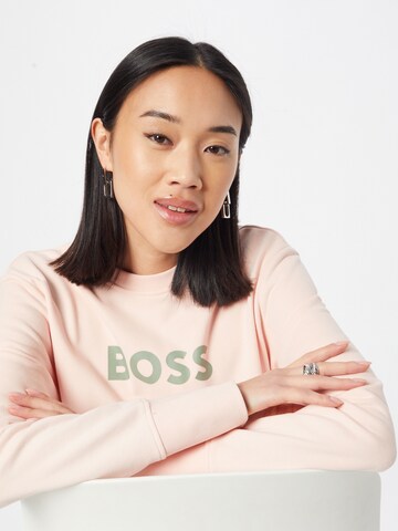 BOSS Orange Sweatshirt 'Ela' in Roze