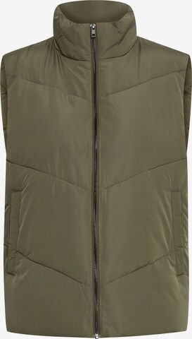 ICHI Vest 'FRIZTA' in Green: front