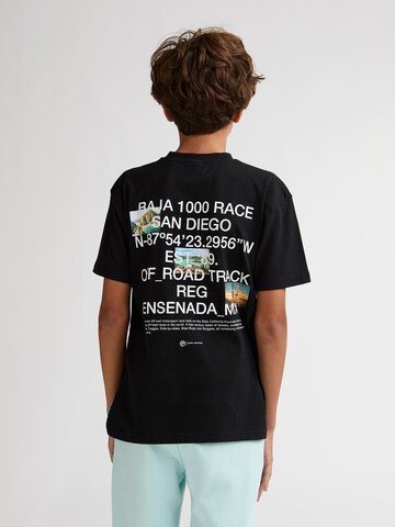 Petrol Industries Shirt 'Arena' in Zwart: voorkant