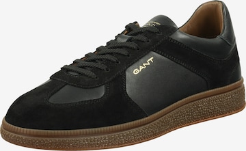 Baskets basses 'Cuzmo' GANT en noir : devant