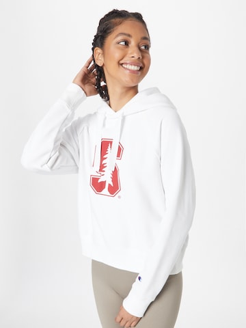 Champion Reverse Weave Sweatshirt in White: front