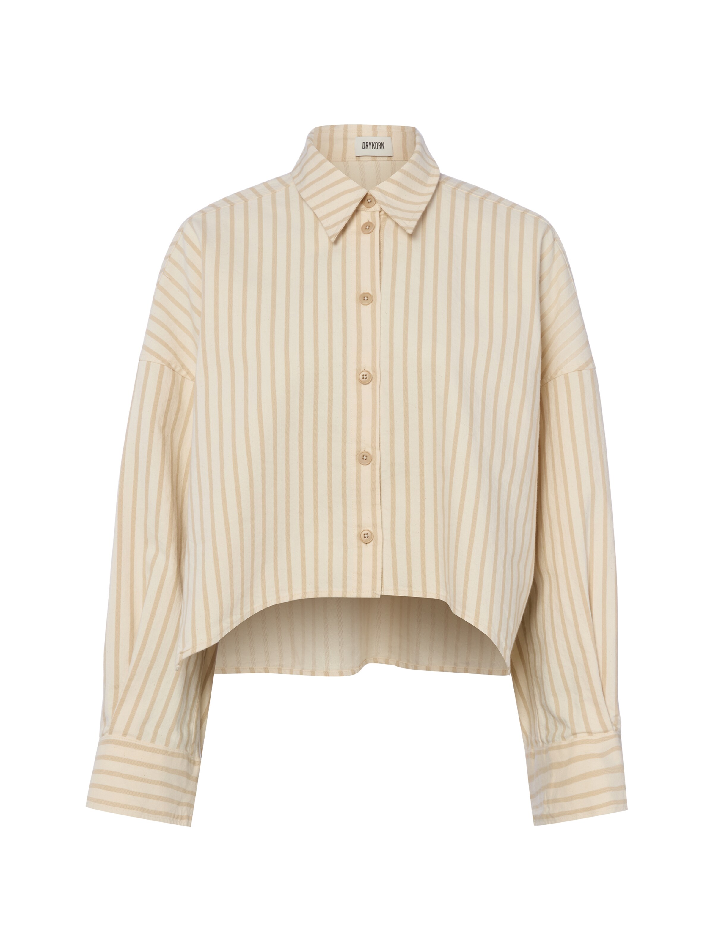 DRYKORN Blouse 'Oshia' in Beige: voorkant