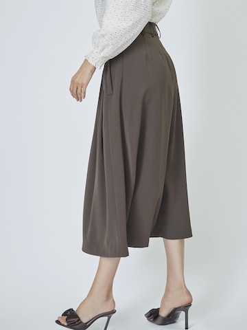 Gonna 'Anya' di co'couture in marrone