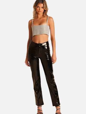 OW Collection Regular Trousers 'YVES' in Black
