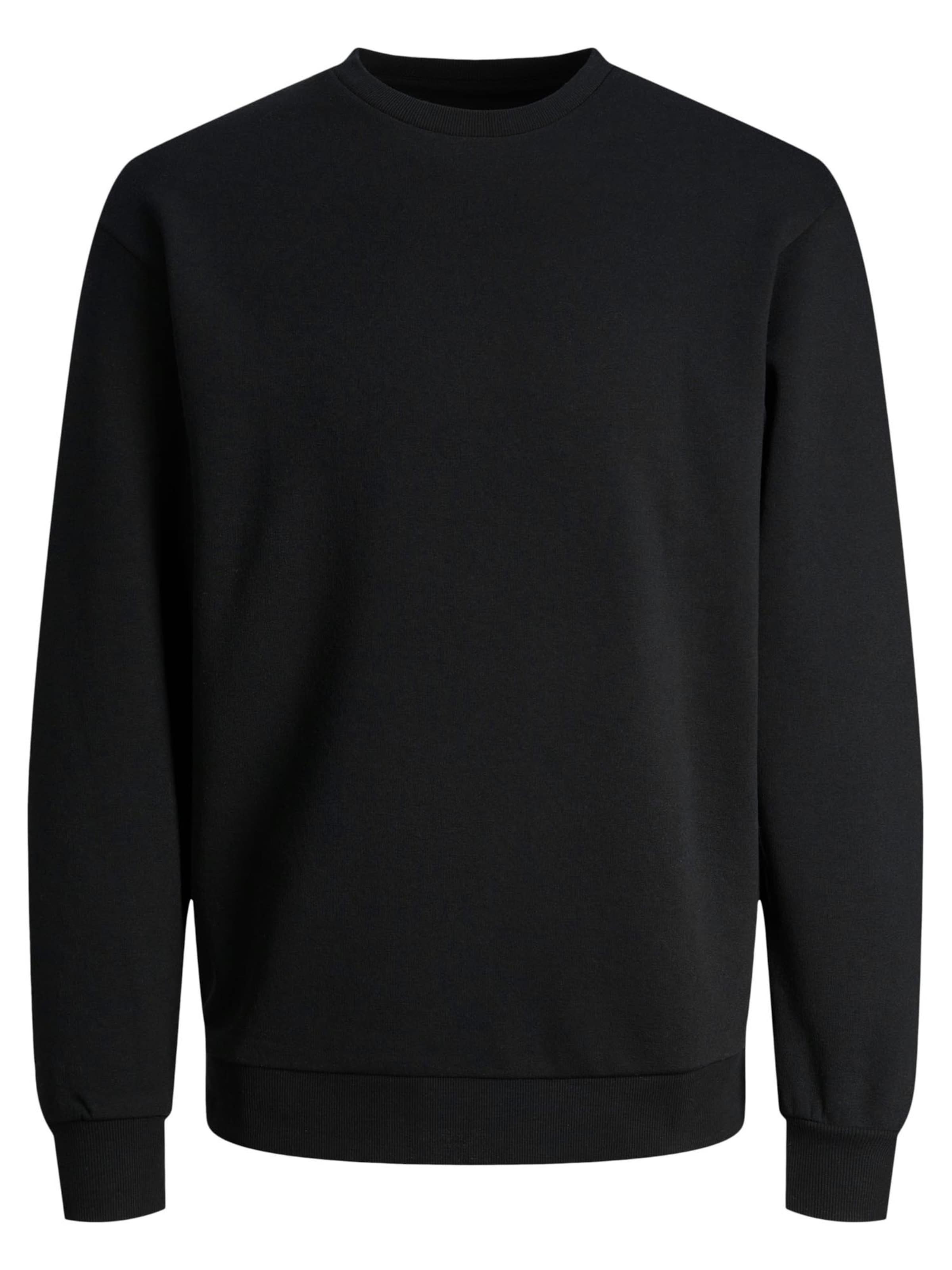 JACK & JONES Sweatshirt 'Bradley' in Black: front