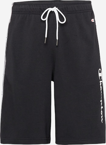 Champion Authentic Athletic Apparel - Calças em preto: frente