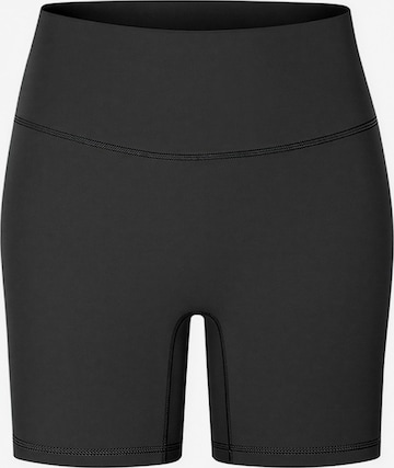 GOD SAVE QUEENS Legginsy 'Second Skin Studio Biker Shorts' w kolorze szary: przód
