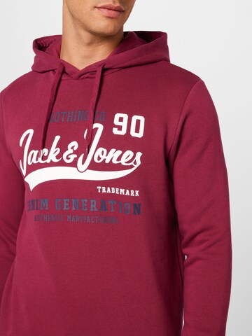 JACK & JONES - Sudadera en rojo