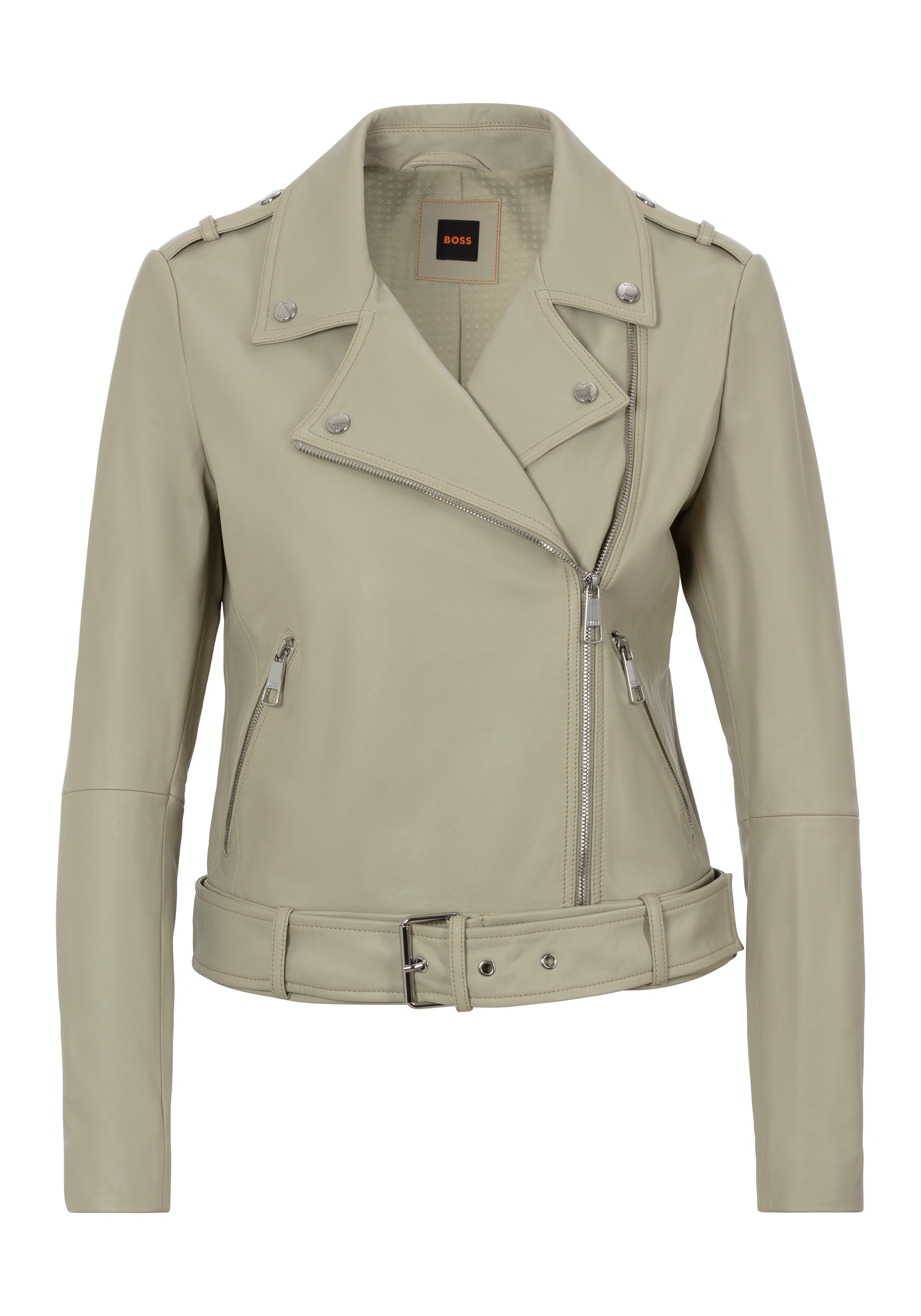 BOSS Between-Season Jacket in Green: front