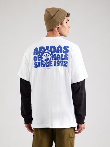 ADIDAS ORIGINALS Shirt 'REVTEXT' in White: front