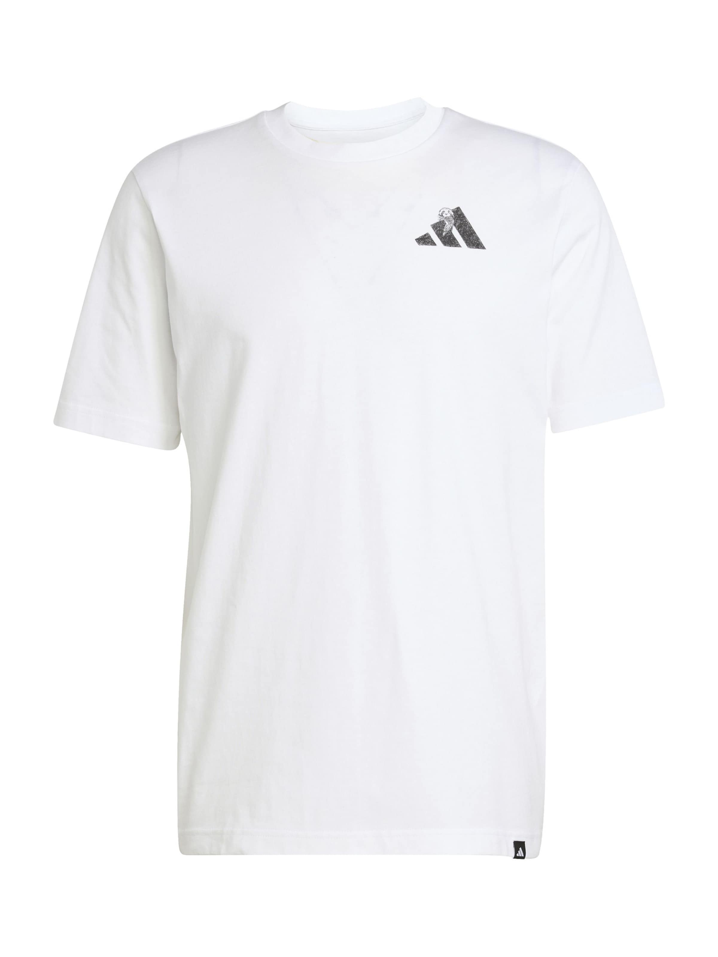 ADIDAS SPORTSWEAR Funktionsshirt 'YAY' in Weiß: Vorderseite
