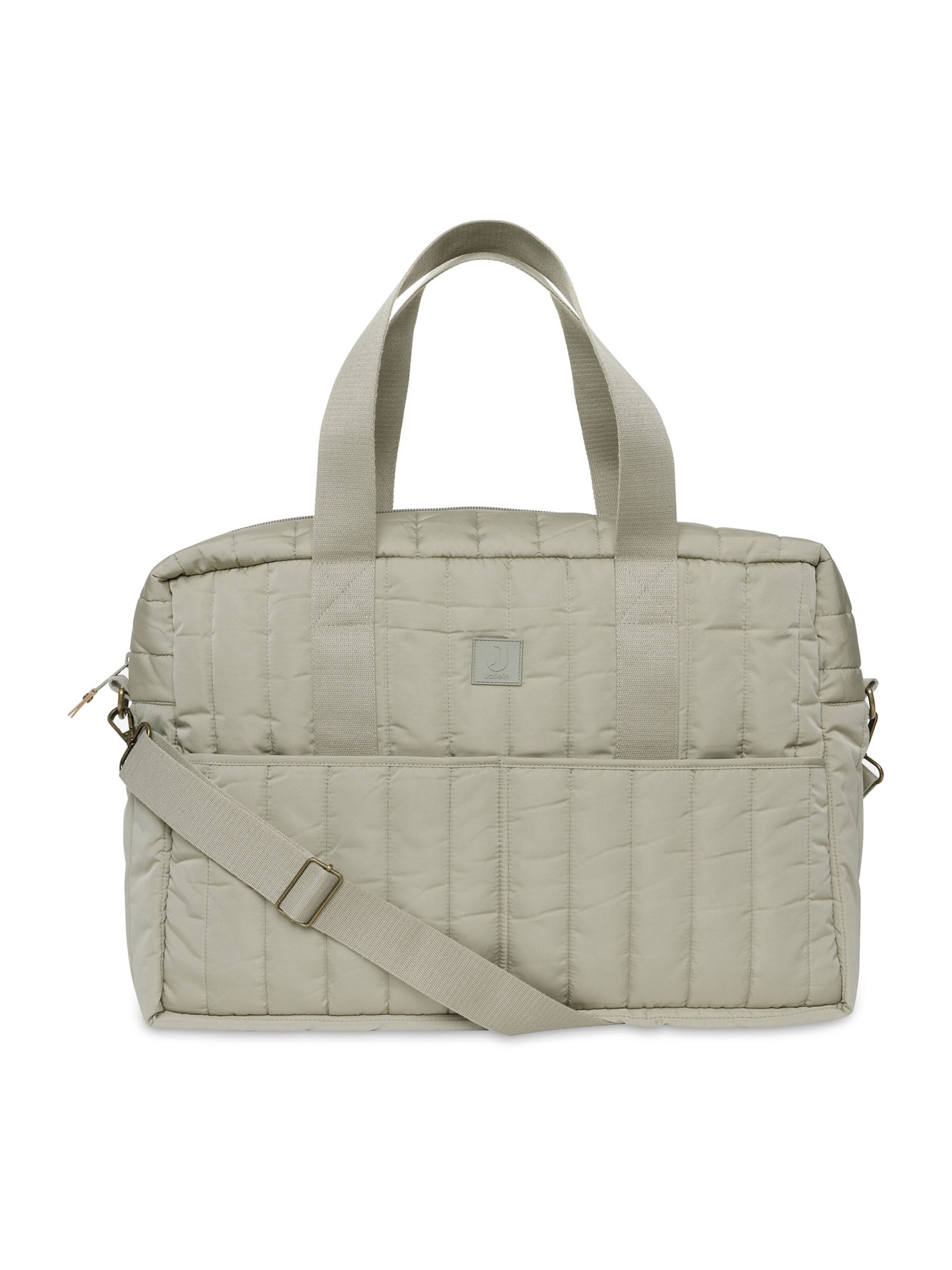 Jollein Luiertas 'Biscuit' in Groen: voorkant