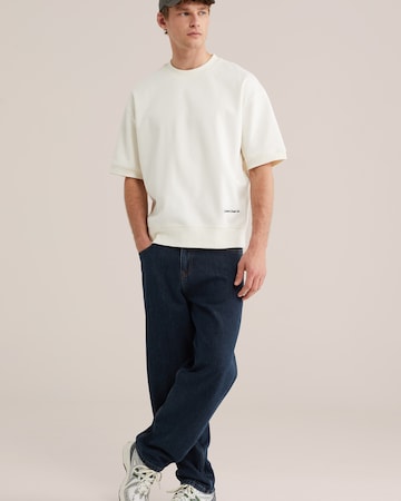 WE Fashion Sweatshirt i hvid