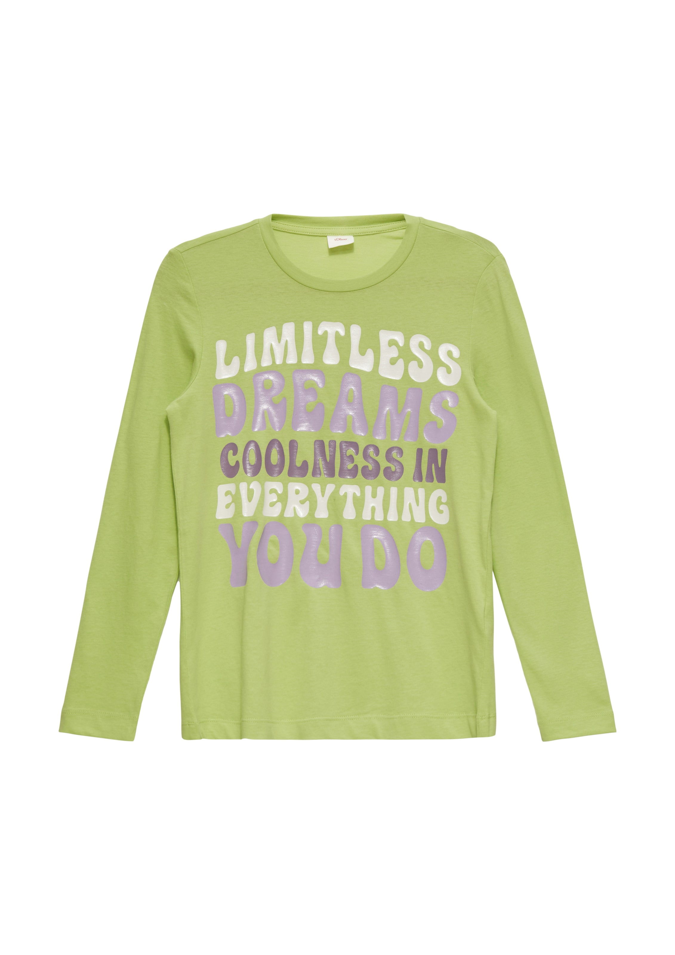 T-Shirt s.Oliver en vert : devant