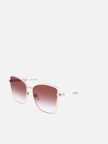 Longchamp Sluneční brýle – bílá: přední strana