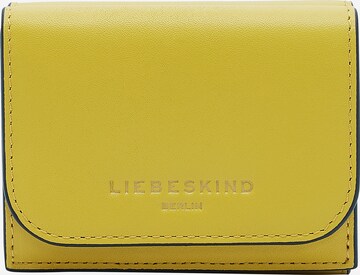 Liebeskind Berlin Wallet in Yellow: front
