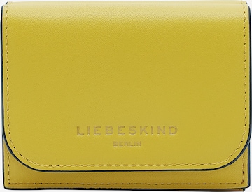 Liebeskind Berlin Wallet in Yellow: front