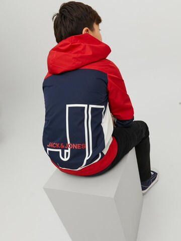 Jack & Jones Junior Prechodná bunda 'Logan' - Modrá
