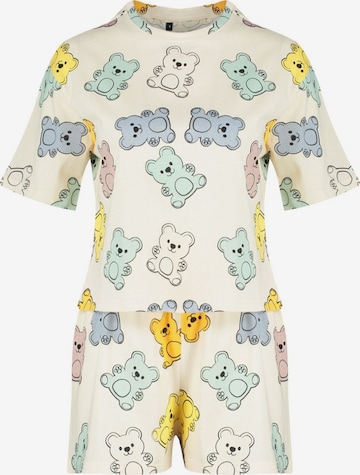 smėlio Trendyol Pižama su šortais: priekis