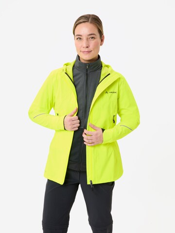 VAUDE Outdoor jacket 'Yaras' in Yellow