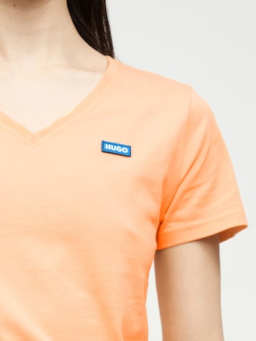 HUGO Póló 'Classic' - narancs