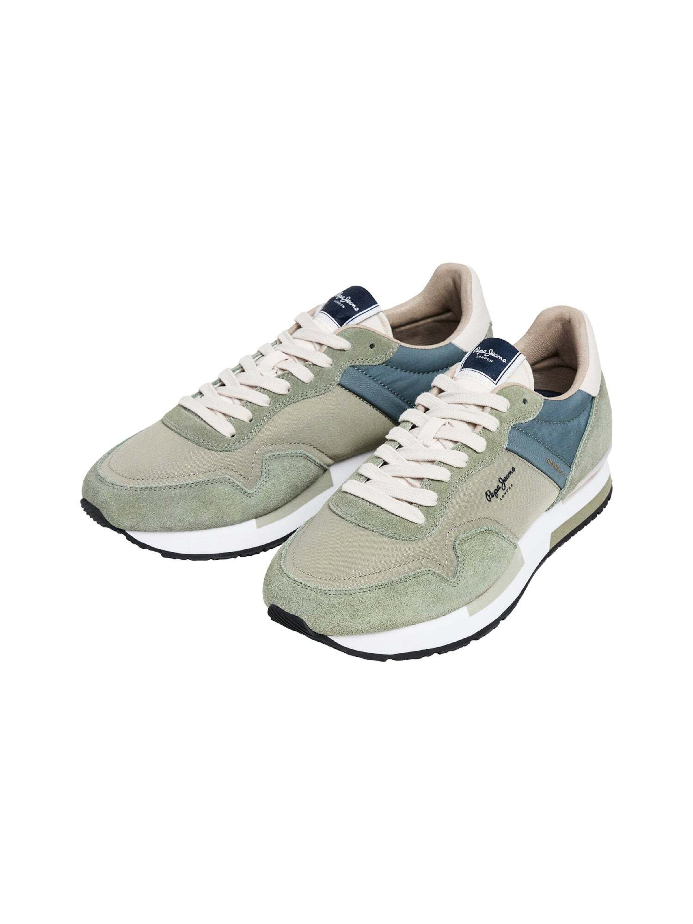 Pepe Jeans Sneakers laag 'Hailon' in Groen