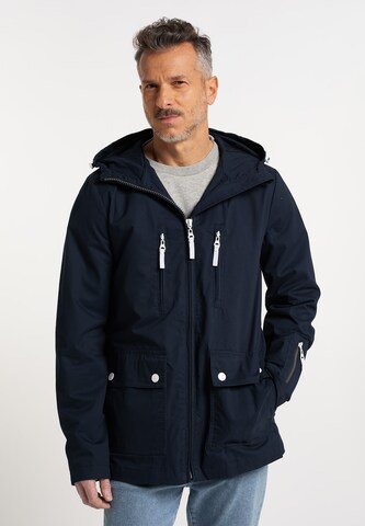 DreiMaster Maritim Between-Season Jacket in Blue: front