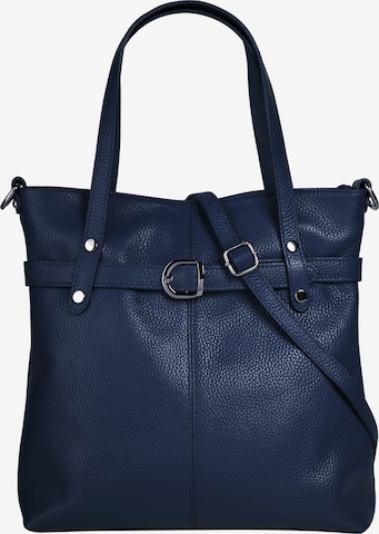 Cabas Cluty en bleu : devant