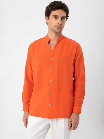 Coupe regular Chemise Antioch en orange