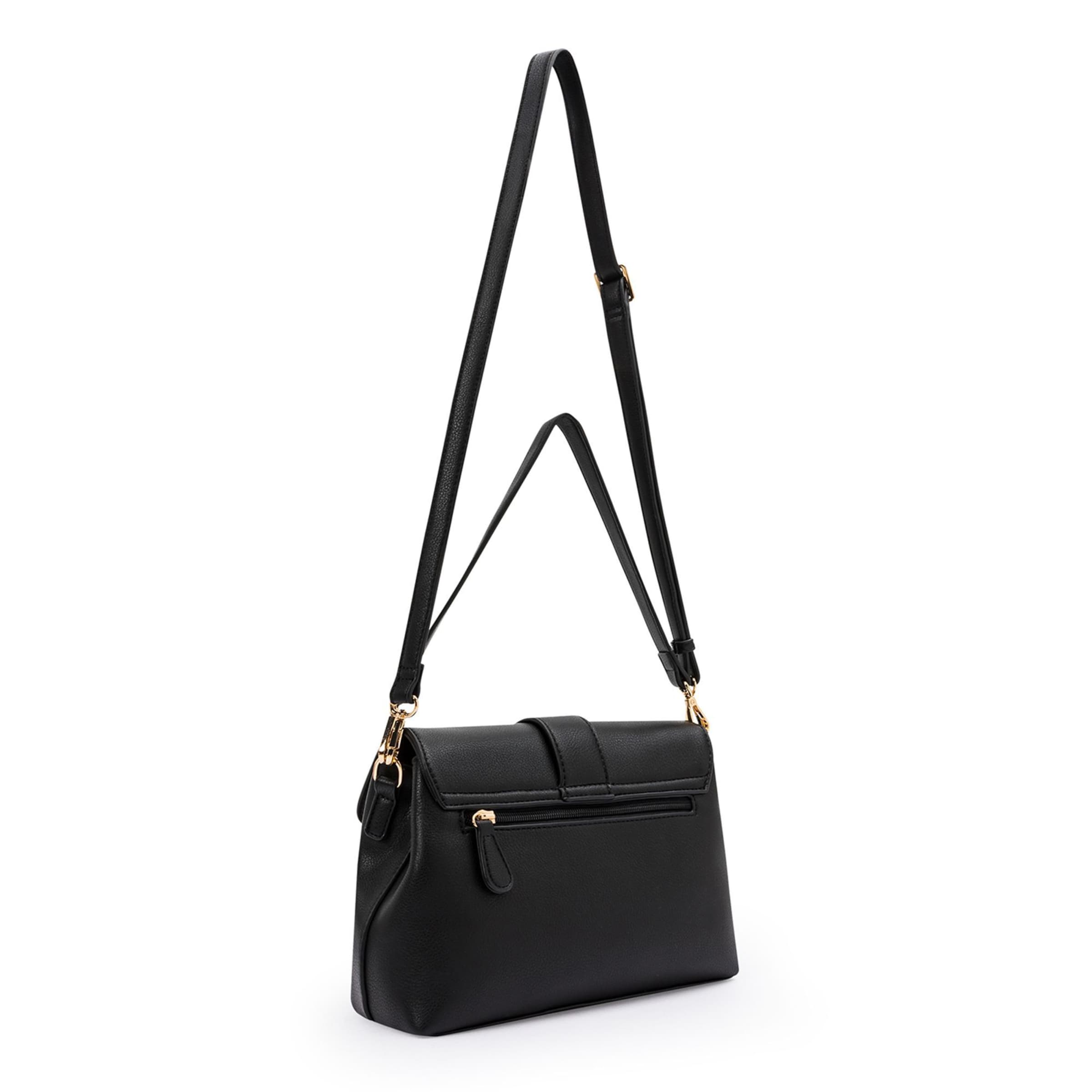 Sac bandoulière 'Onina' L.CREDI en noir