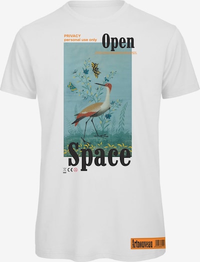 Openspace Shirt in blau / schwarz / weiß, Produktansicht