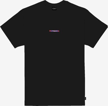 Propaganda Shirt in Black: front