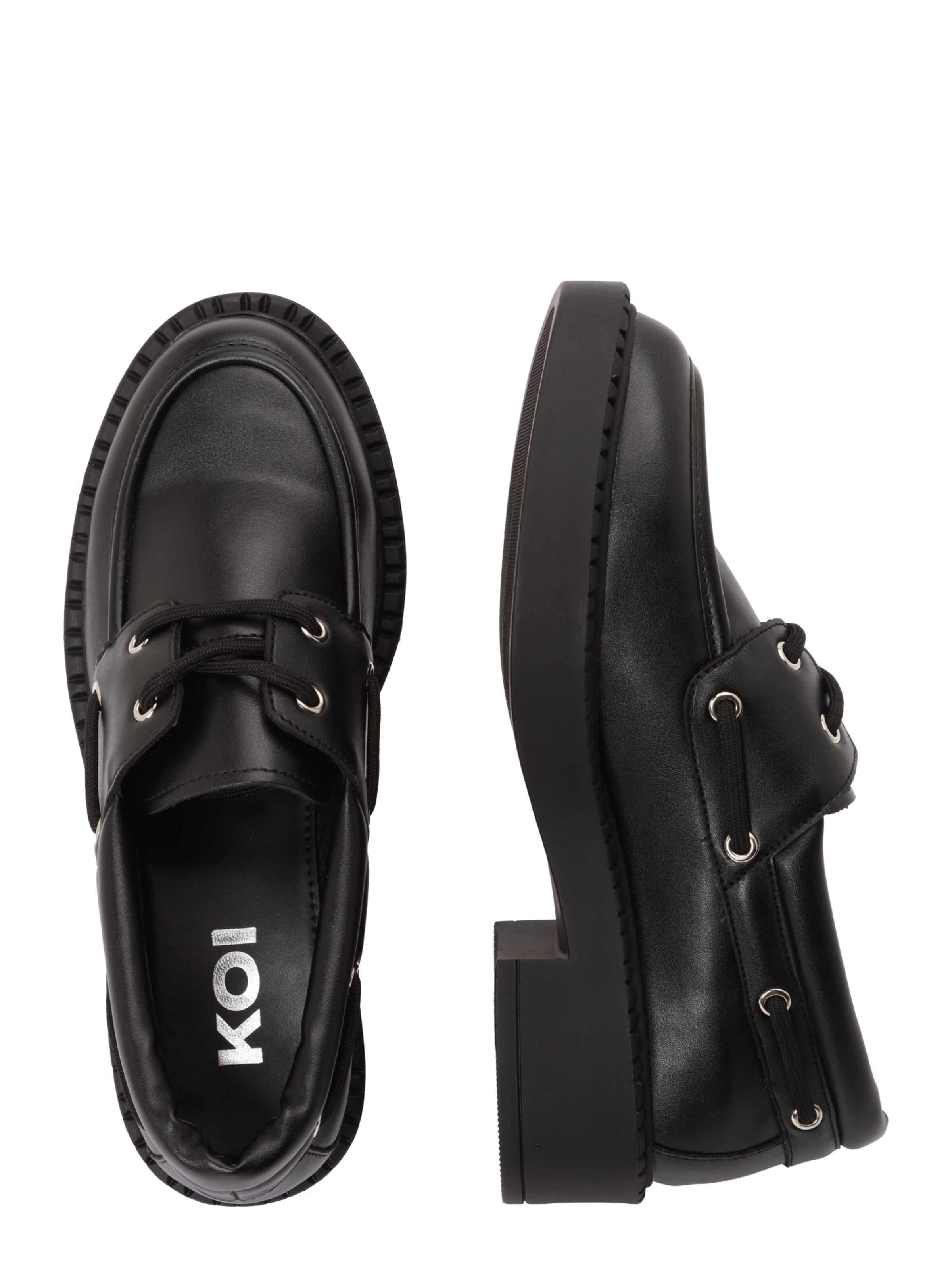 Koi Footwear Δετό παπούτσι 'Arwen Tale' σε μαύρο