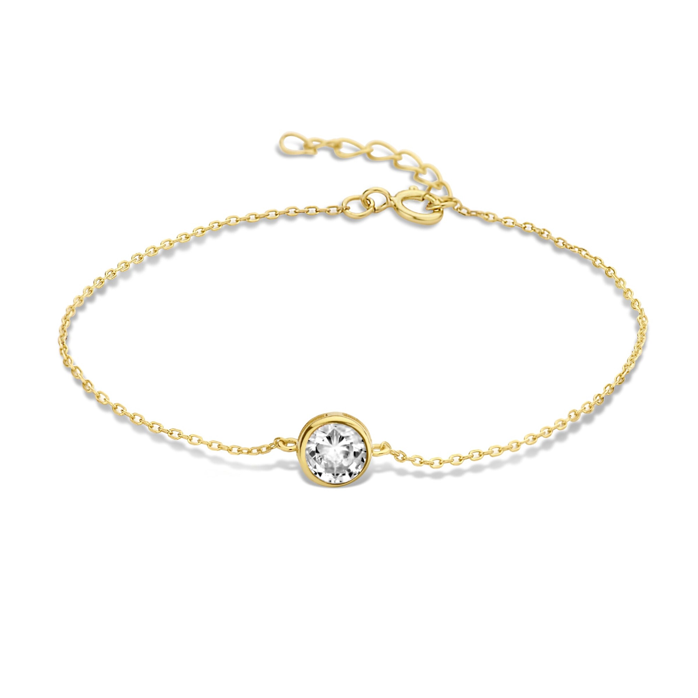 Violet Hamden Armband in Gold: Vorderseite