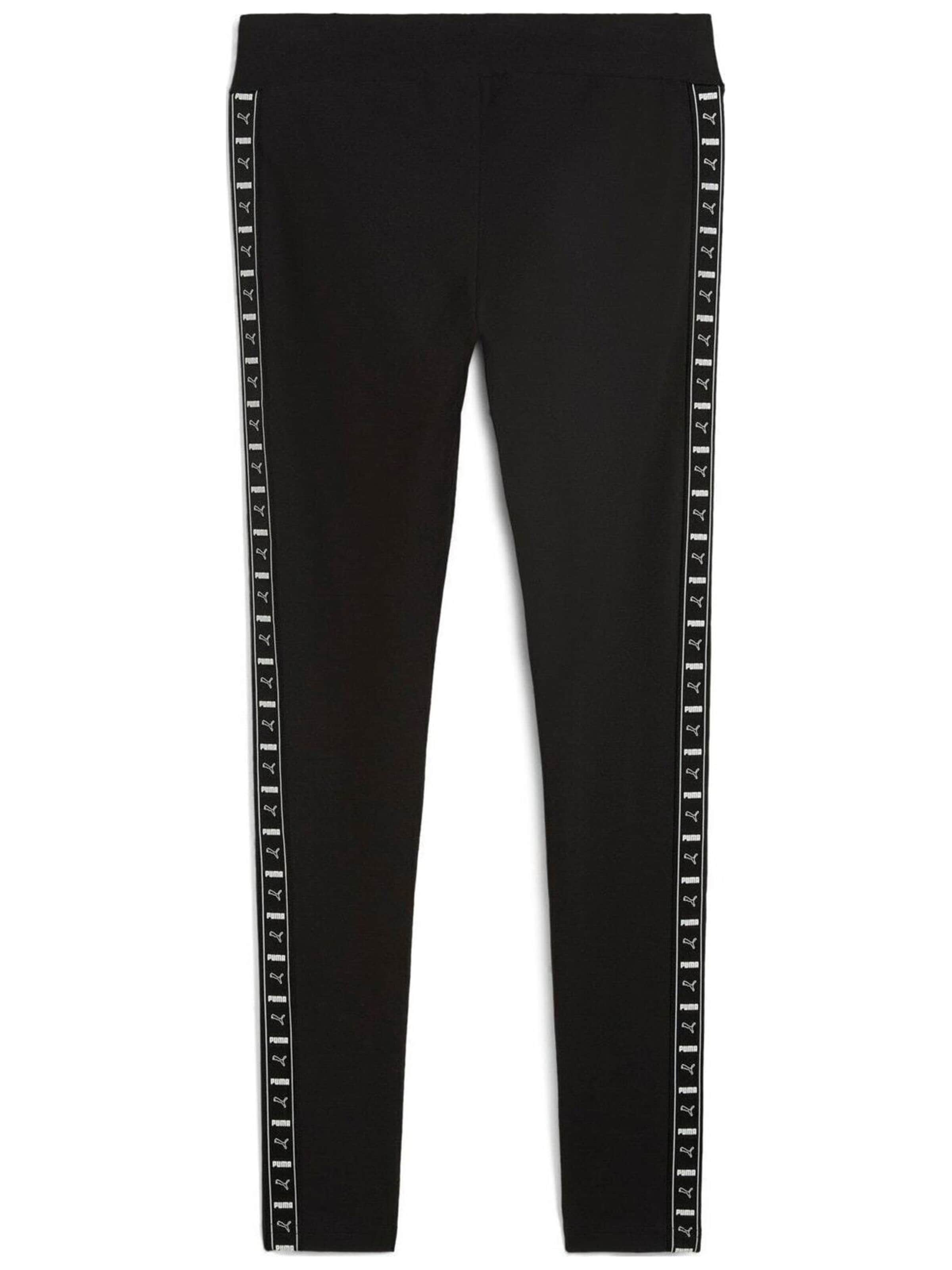 PUMA - regular Pantalón deportivo 'Puma Ess Tape Leggings' en negro