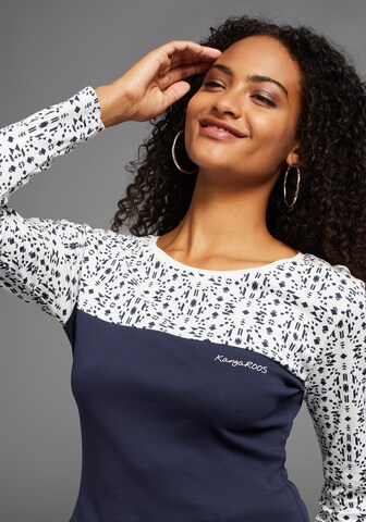 KangaROOS Shirt in Blue