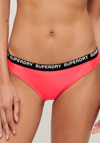 Superdry Bikinihose in Pink