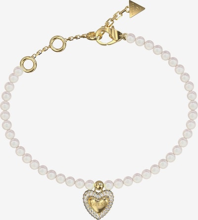 GUESS Náramek - zlatě žlutá / bílá, Produkt