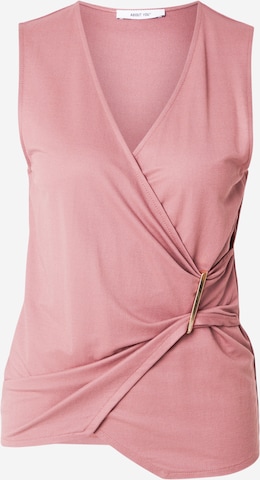ABOUT YOU - Top 'Flores' en lila: frente