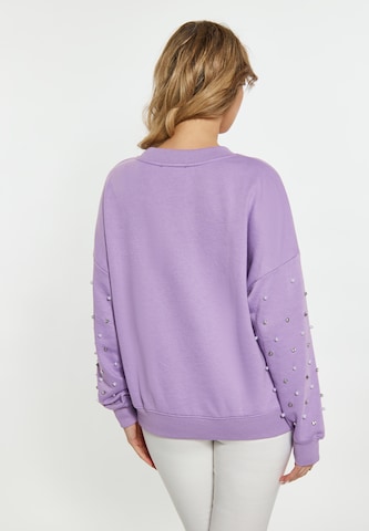 Sweat-shirt faina en violet