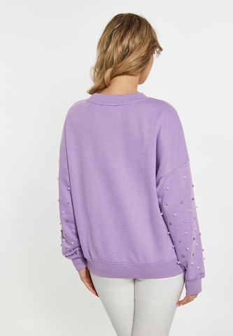 faina Sweatshirt in Lila