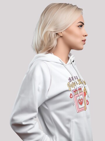 Sweat-shirt 'We Are A Perfect Match Love' F4NT4STIC en blanc