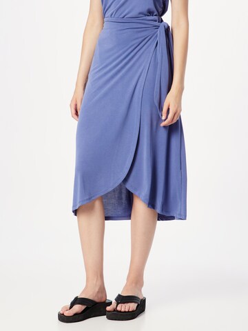 SOAKED IN LUXURY - Falda 'Colissa' en azul: frente