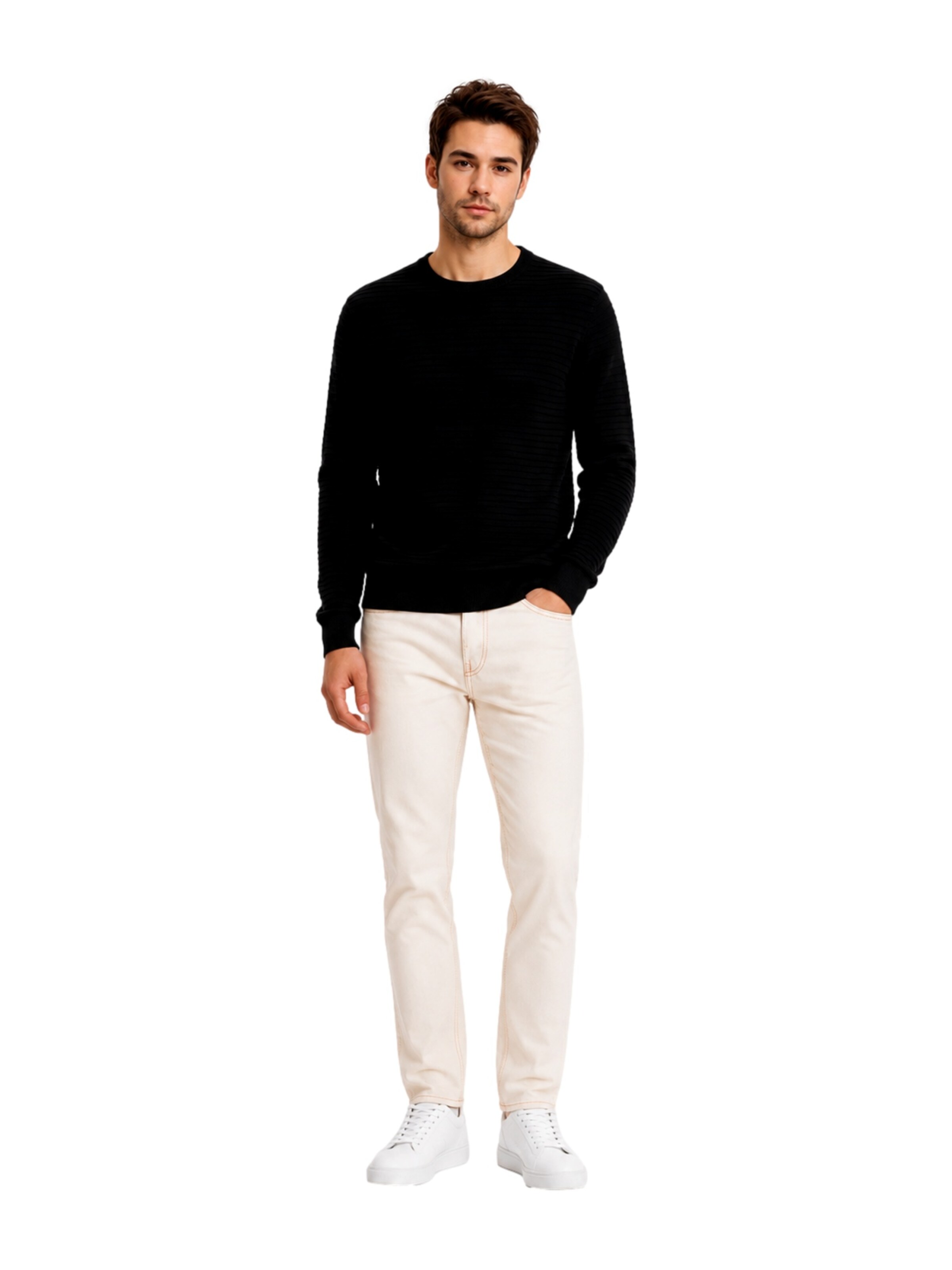 Only & Sons Pullover 'ONSSTORM' in Schwarz