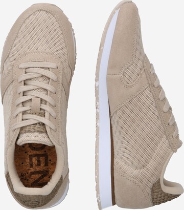 WODEN Låg sneaker 'Ydun Suede Mesh II' i beige