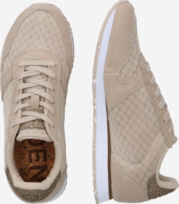 WODEN Σνίκερ χαμηλό 'Ydun Suede Mesh II' σε μπεζ